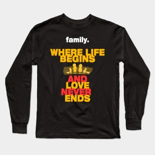 FAther (2) Family Long Sleeve T-Shirt